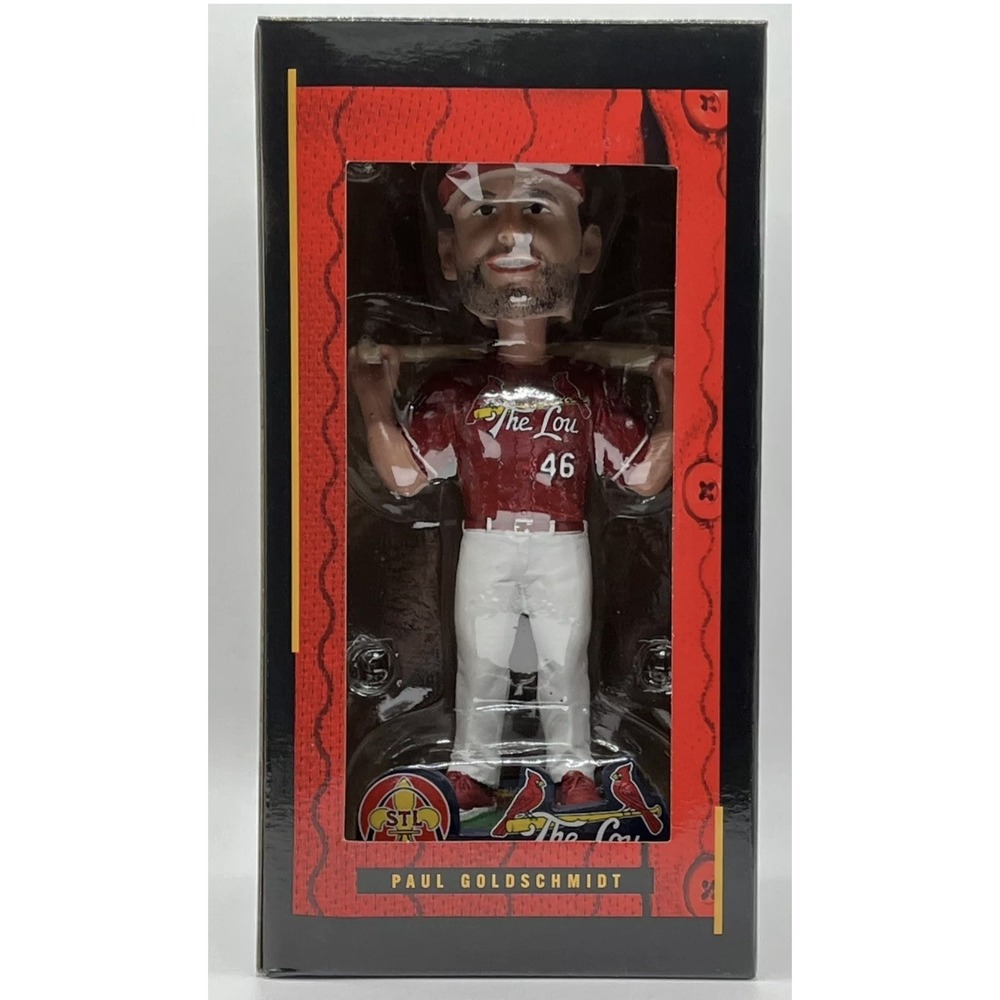 St Louis Cardinals Paul Goldschmidt City Connect Lou Bobblehead: 6/28/24 SGA New